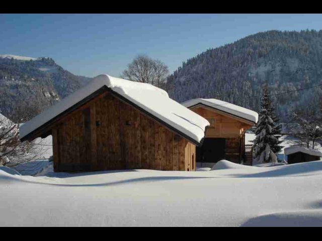 Chalet St Marin facade nord